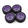 thumbnail image 4 of Neumáticos de llantas de ruedas de metal de 65mm con adaptador alargado de 12mm Afortunado Sencillez, 4 of 5