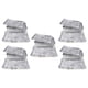 thumbnail image 1 of 100 Unids / Set Bandejas Rectangulares Para Asar A La Parrilla De Papel De Aluminio Para Picnic Al Aire Libre Sunnimix Sartenes de papel de aluminio desechables, 1 of 8