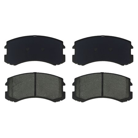 Gridiron Brakes Ceramic Front Brake Pad Set Driver and Passenger Side