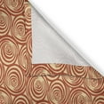 thumbnail image 6 of Ambesonne Retro Grommet Curtain, Circular Spiral Motifs, 50" x 63", Rust and Pale Yellow, 6 of 6