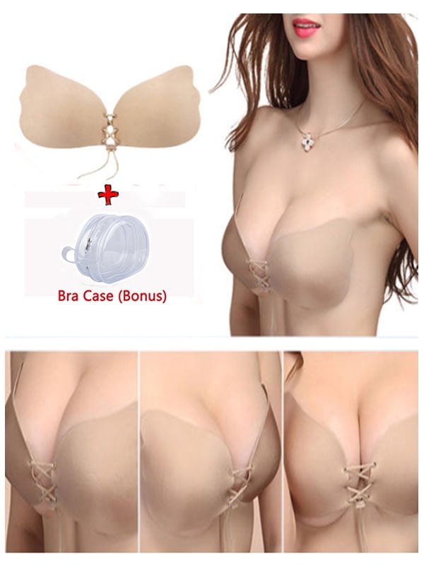 glue on bra cups