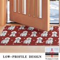 thumbnail image 3 of Pink Bichon Frise Door Rugs,Washable Non Slip Door Mats Indoor,Decorative Door Mats,Entry Mat Indoor for Entrance,Bedroom,Kitchen,Bathroom,17"x30", 3 of 6