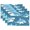 B736, variant on Ryvnso Placemats Set of 4 Cartoon Sharks Dining Mats Heat-Resistant Non-Slip Washable Table Mat