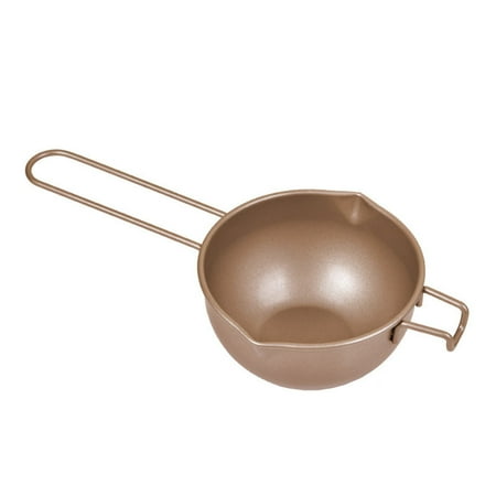 

Universal Melting Pot Double Boiler Insert Rust Resistant Carbon Steel Double Spout Boiler Pot Butter Bowl Baking Tool