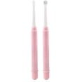 thumbnail image 1 of 2Pcs/Set Portable Ear Cleaner Ear Wax Remover Pickers Earpick Curette Spoon Pick Cleaner Soft Brush Ear Care Tools (Color : Pink), 1 of 5