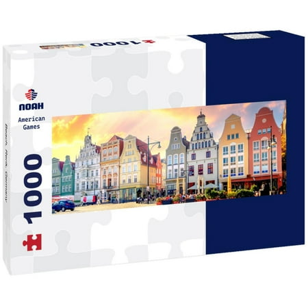Beach, Rerik, Germany 1000pc Panoramic Puzzle