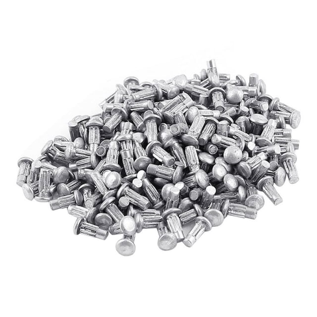 Rivets en Aluminium Massif pour Plaque Nominative GB827, Force de Fixation Forte