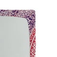 thumbnail image 2 of Ambesonne Pink and Purple Fitted Sheet, Ombre Mandala, Full Size, Purple Pink, 2 of 2