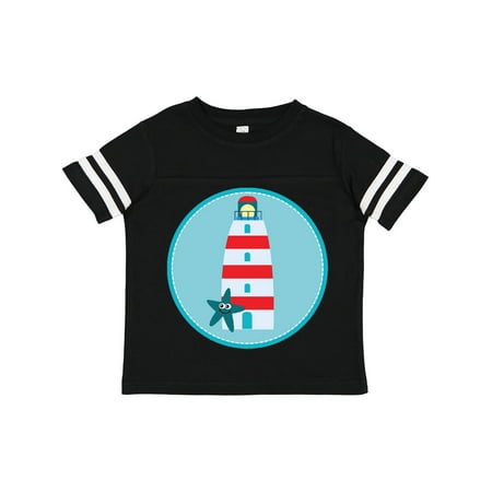

Inktastic Lighthouse Nautical Beach Gift Toddler Boy or Toddler Girl T-Shirt