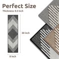 thumbnail image 2 of Alfombra PADOOR de 15 piezas antideslizante autoadhesiva para escalones de escalera 20 x 76 cm, 2 of 6