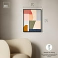 thumbnail image 5 of Planar Patchwork I Canvas Modern Colorful Art by Art Remedy, Black Frame, 16 x 20, 5 of 7