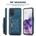 thumbnail image 2 of Feishell Crossbody Wallet Women Case for Samsung A51 4G,[RFID Blocking] Credit Card Holder Phone Case with Strap,PU Leather Purse with Lanyard Bling Flip Cover for Samsung Galaxy A51 4G, Blue, 2 of 10