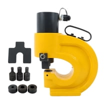 findmall CH-70 35Ton Hydraulic Busbar Hole Puncher Knockout Punch Set 3/8",1/2",5/8",3/4"