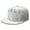 White-478, variant on Seaside Waves Snapback Hat - Nautical Marine Life, Adjustable Flat Brim Baseball Cap