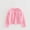 Pink, variant on Girls Cardigan Long Sleeve Long Sleeve Sparkle Bolero Cardigan with Bowknot Button Closure- Elegant Cardigan Knit Sweate for Toddlers & Kids