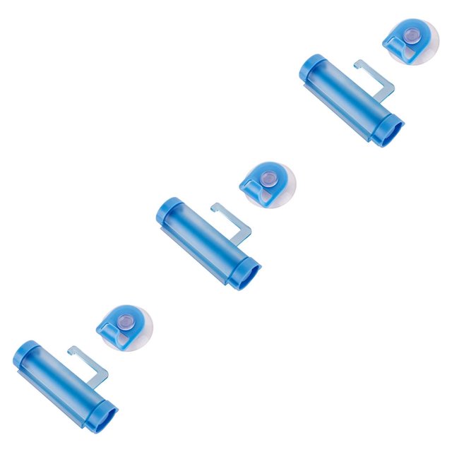 Billuyoard Dispensador de tubos de de de plástico montado en la pared, exprimidor Manual de de dientes, accesorios de baño para el 3piezas Billuyoard CBP592795