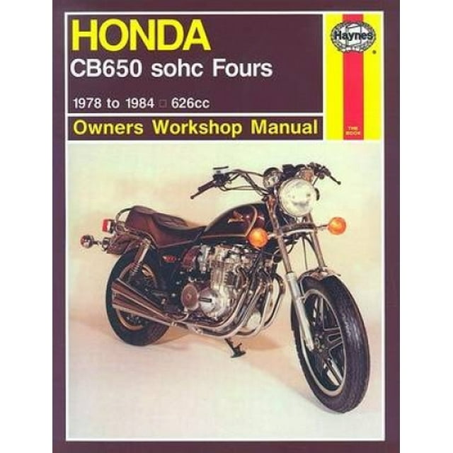 Honda CB650 Fours Owner's Workshop Manual (Motorcycle Manuals)