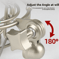 thumbnail image 3 of U-87 Microphone Shock Mount Compatible with U-87 AI Noise Reduction Studio Recording Accessory,1 * Microphone Shock Mount, 3 of 8