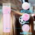 thumbnail image 3 of NOGIS Root Comb Applicator Bottle, 6 OZ Hair Color Applicator Brush, Smooth Hair Dye Comb Applicator Squeeze Bottle for Hair Dye, Water, Liquid, Oil Dispenser with Graduated Scale, 3 Pack, 3 of 7