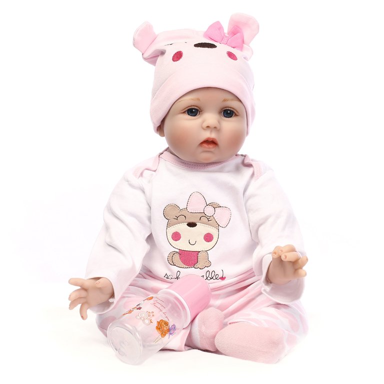 Bebe Silicone reborn realista 50cm Reborn Baby bly Doll kids Playmate Gift  For chil new year