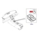 thumbnail image 5 of Gear Shift Control Lever Knob Repair Kit LR093842 for Jaguar XE XF F-Pace for Land Rover, 5 of 5
