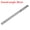 Silver Tone 0.2 inch, variant on Chucking Reamers, 12mm H8 Metric Machine Reamer Drill Bit for Metal Wood Hole Reaming, Straight Flute M35 High Speed Steel Tool