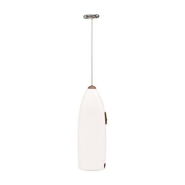 Xihbxyly Mini Espumador de Leche, Batidor de Acero Inoxidable, Espuma Rápida En 10 Segundos, Perfecto para Café con Leche y Matcha, Práctico Mezclador de Bebidas, Asa Cómoda, Diseño Portátil, Tamaño