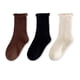 thumbnail image 1 of Girls 3-Pack Cotton Mid-Calf Socks for Toddlers 1-3 Years, Soft Everyday Wear, Easy On/Off, 26.77 Inch Length, 1 of 9
