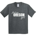 thumbnail image 3 of Inktastic Just an Oregon Girl Born and Raised Youth T-Shirt, 3 of 5