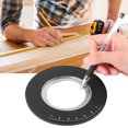 thumbnail image 3 of Spptty Circle Drawing Ruler,Round Circle Tool,Round Circle Template Ruler Maker Tool Adjustable Measurement for Woodworking Drafting Drawing, 3 of 8