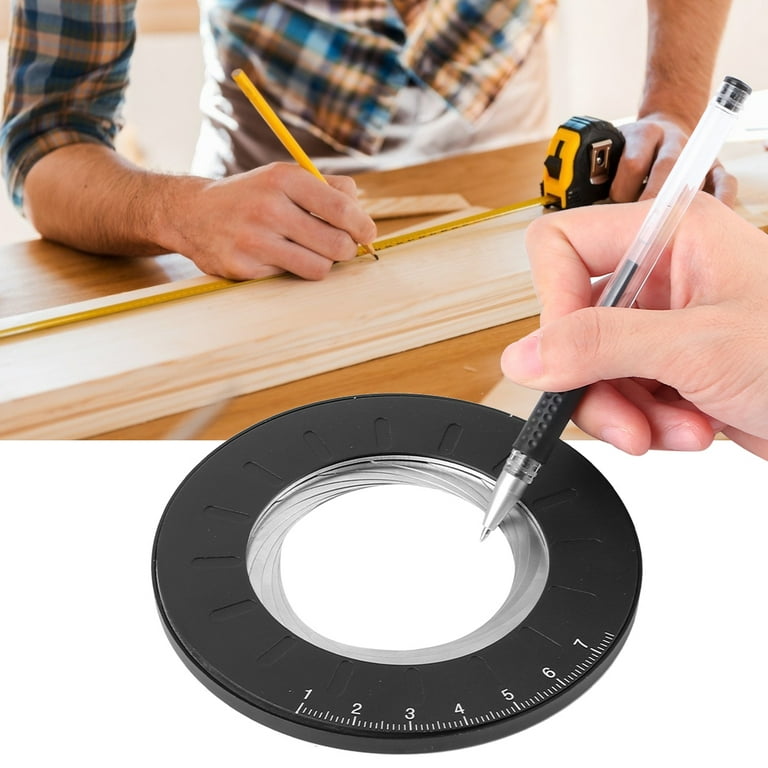 Round Circle Template Ruler Maker Tool,woodworking Drafting Drawing  Tool,adjustable Circle Drawing Tool,measure Small Drawing Tools