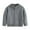 Grey, variant on REDARER Classic Solid Color Zip Front Knit Cardigan Sweater for Girls with Pockets Comfortable Casual Outerwear Jacket for Kids,Kids Clothing,Size:8-9 Years