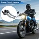 thumbnail image 2 of Palancas de freno y embrague cortas únicas para Yamaha MT-10/FZ-10 2017-2021, palanca de freno ajustable en 6 posiciones, aleación de aluminio, tono titanio, 1 par, 2 of 7