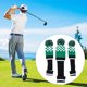 thumbnail image 3 of Cubiertas de golf de punto Macarena 3x KNIT Hecho a mano con Etiquetas de números giratorios No.3 No.5, 3 of 8