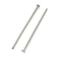 thumbnail image 2 of 100gs Iron Flat Head Pins Jewelry Making Findings Platinum 20 Gauge 30x0.8mm Head: 2mm, 2 of 6