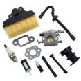 thumbnail image 2 of S SERENABLE Carburetor with Air Fuel Line Repower Kit for MS210 MS230 for for 021, 2 of 9