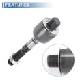 thumbnail image 5 of Unique Bargains 2pcs Front Inner Tie Rod Ends Kit Suspension Steering Tie Rod End for Acura TL for Acura TSX No.EV80210, 5 of 6