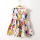 thumbnail image 2 of Odeerbi Niñas Verano Algodón Vestido Tanque Floral Vestido Sol Sin Mangas A-Vestido Sin Mangas de Princesa, 2 of 3