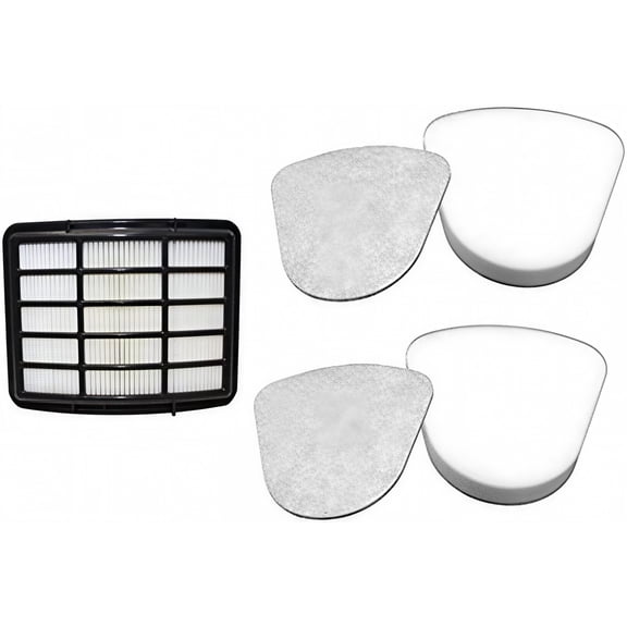 Filter Replacement for Shark Navigator Lift Away Deluxe Professional Vacuum ZU503AMZ NV350 NV351 NV352 NV355 NV357 NV360 NV370 UV440 UV540, Parts XFF350 & XHF350