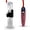 Red, variant on LeLuv Vibrating Magna Electric Penis Pump | LCD Smart Black Handle | 9" Length x 1.75" Diameter Wide Flanged Cylinder