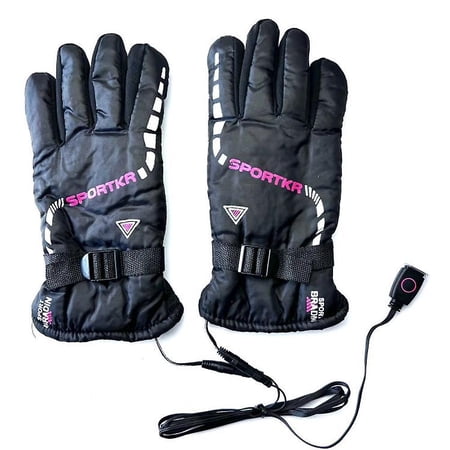 Gants Chauffants USB Aceshop - Double Face, 3 Températures, Tactiles, Lavables Pour Hiver