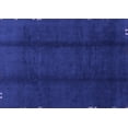 thumbnail image 1 of Ahgly Company Indoor Rectangle Abstract Blue Modern Area Rugs, 2' x 4', 1 of 4
