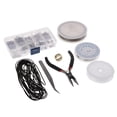 thumbnail image 1 of AMLESO DIY Jewelry Findings Jewelry Making Kit Beading Starter Kit Repair Tools Set, 1 of 8
