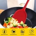 thumbnail image 4 of Silicone Wok Spatula, Nonstick Turner Spatula Heat Resistant Solid Silicone Stir Fry Turner for Non Stick, 4 of 5