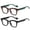 Color 2, variant on Round Small Frame Reading Glasses for Women Readers for Men Blue Light Blocking Retro,Color 1, 1.00