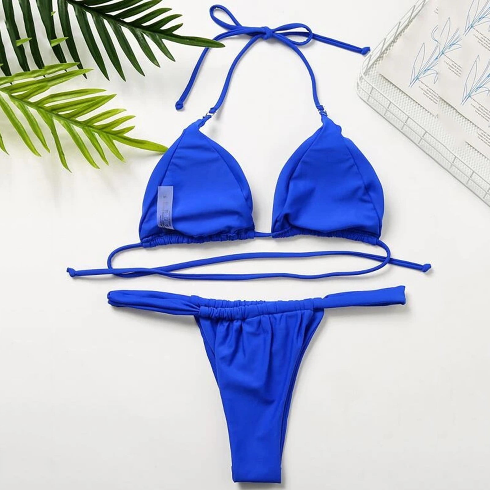 【新品タグ付き】2Way Cut-Out Ribbed Swimwear Amazon.com: CUPSHE Women Swimsuit Bikini Set Two Piece Ribbed