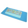 thumbnail image 3 of Teclado de oficina, acabado de lujo del teclado de la muchacha del teclado del juego del teclado mecánico 2.4G BT5.1, 3 of 8