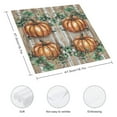 thumbnail image 3 of Heduofu Fall Cloth Napkins, Thanksgiving Autumn Harvest Brown Pot Dinner Decoration Washable Napkins 4 PCS, 3 of 7
