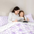 thumbnail image 5 of Manfei Cute Coquette Bowtie 7-Piece Twin Bedding,Dreamy Princess Bows Bedding Comforter Set,Reversible, 5 of 7