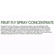 FlyWeb Fruit Fly Spray Concentrate - 12.8 fl oz Bottle by Gardner
